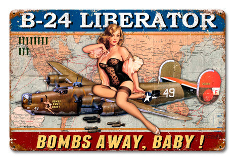 B-24 Liberator 18 X 12