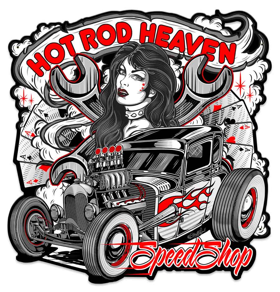 Hot Rod Heaven 2 24 x 25
