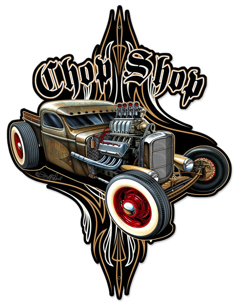 Rat Rod Chop Shop 24 x 31