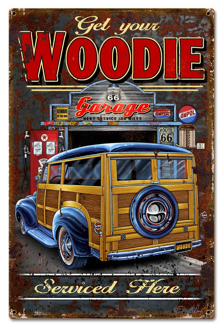 Woodie 16 x 24