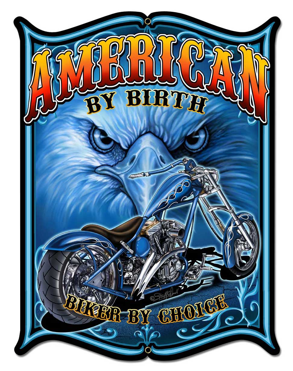 American By Birth 14 x 18