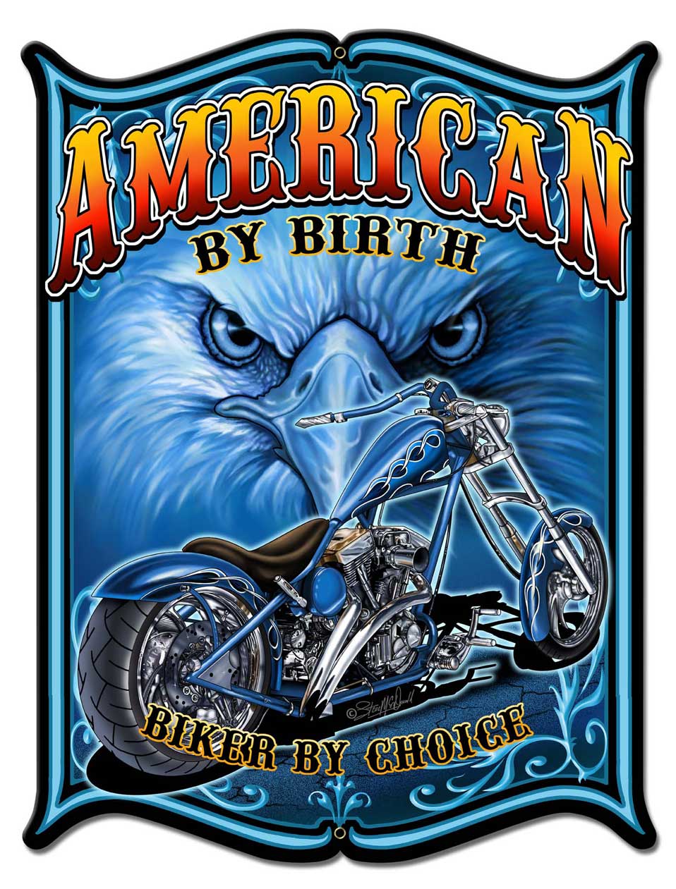 American By Birth 18 x 24