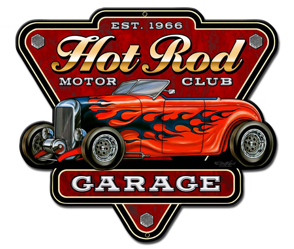 Hot Rod Garage 12 x 10
