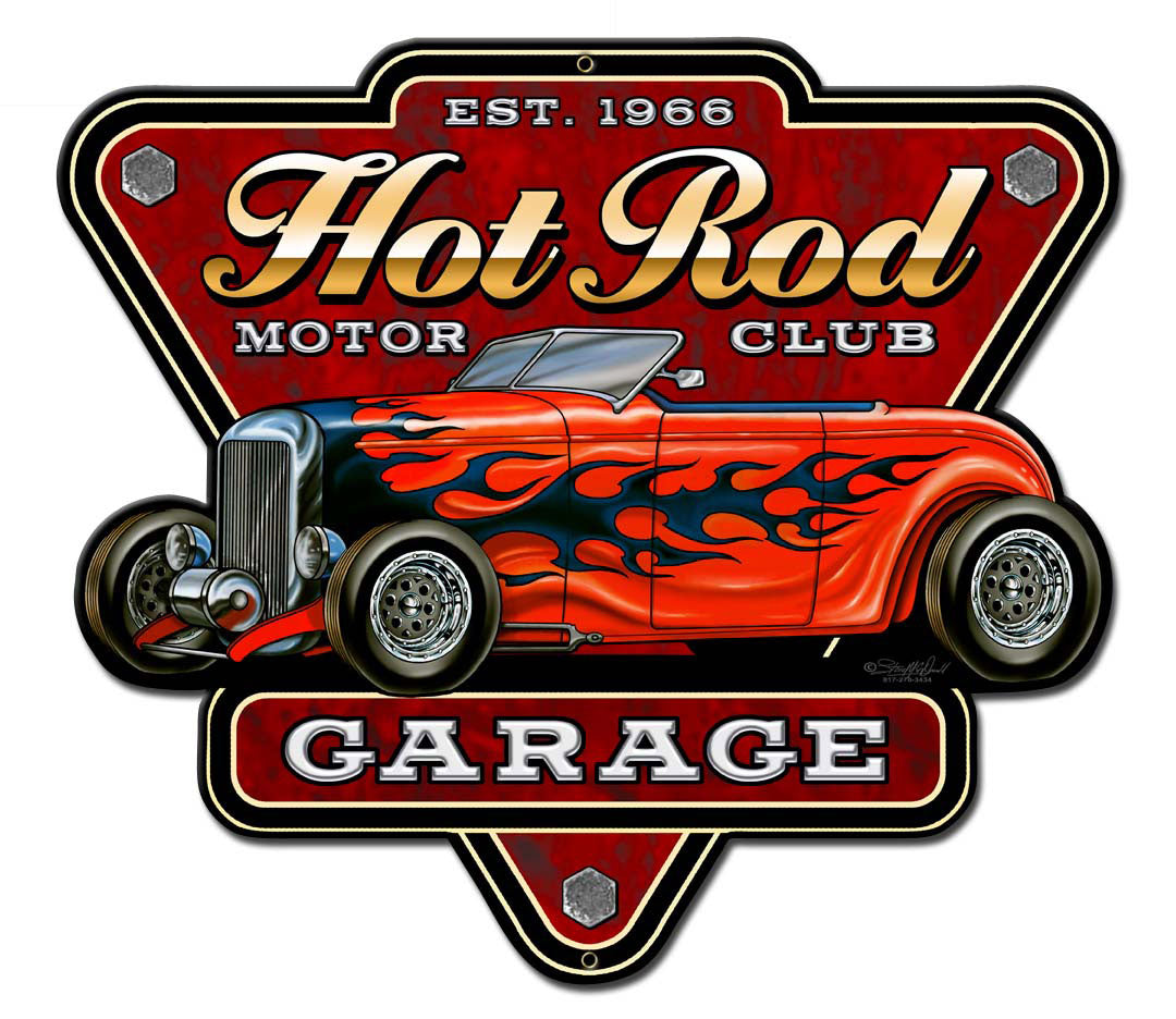 Hot Rod Garage 14 x 12