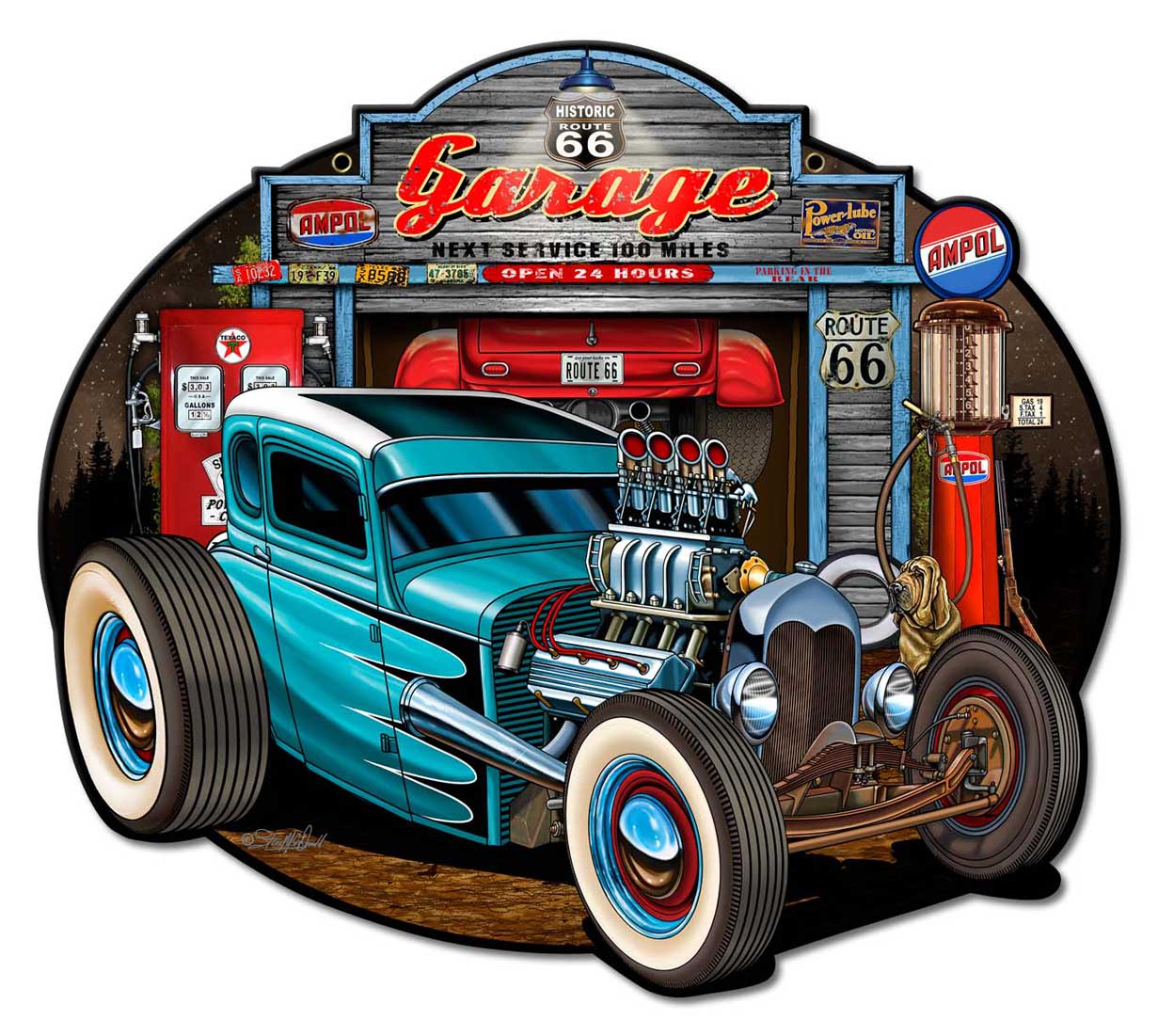 Garage Rod 18 x 16