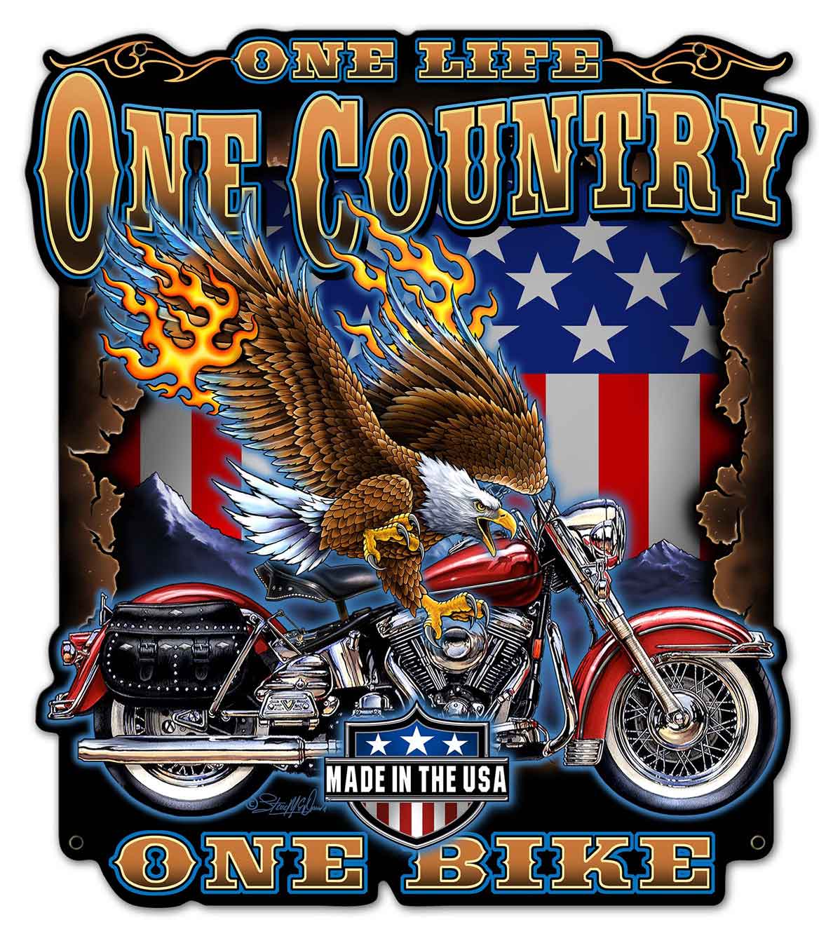 One Life 3 24 x 27