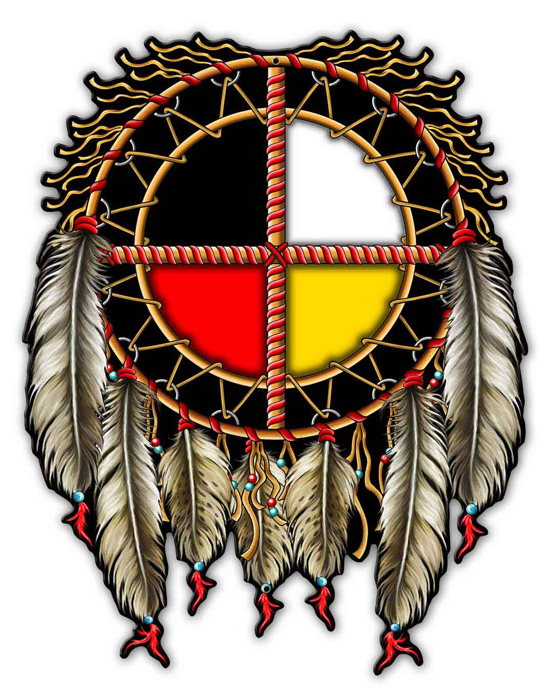 Medicine Wheel R6 14 x 18