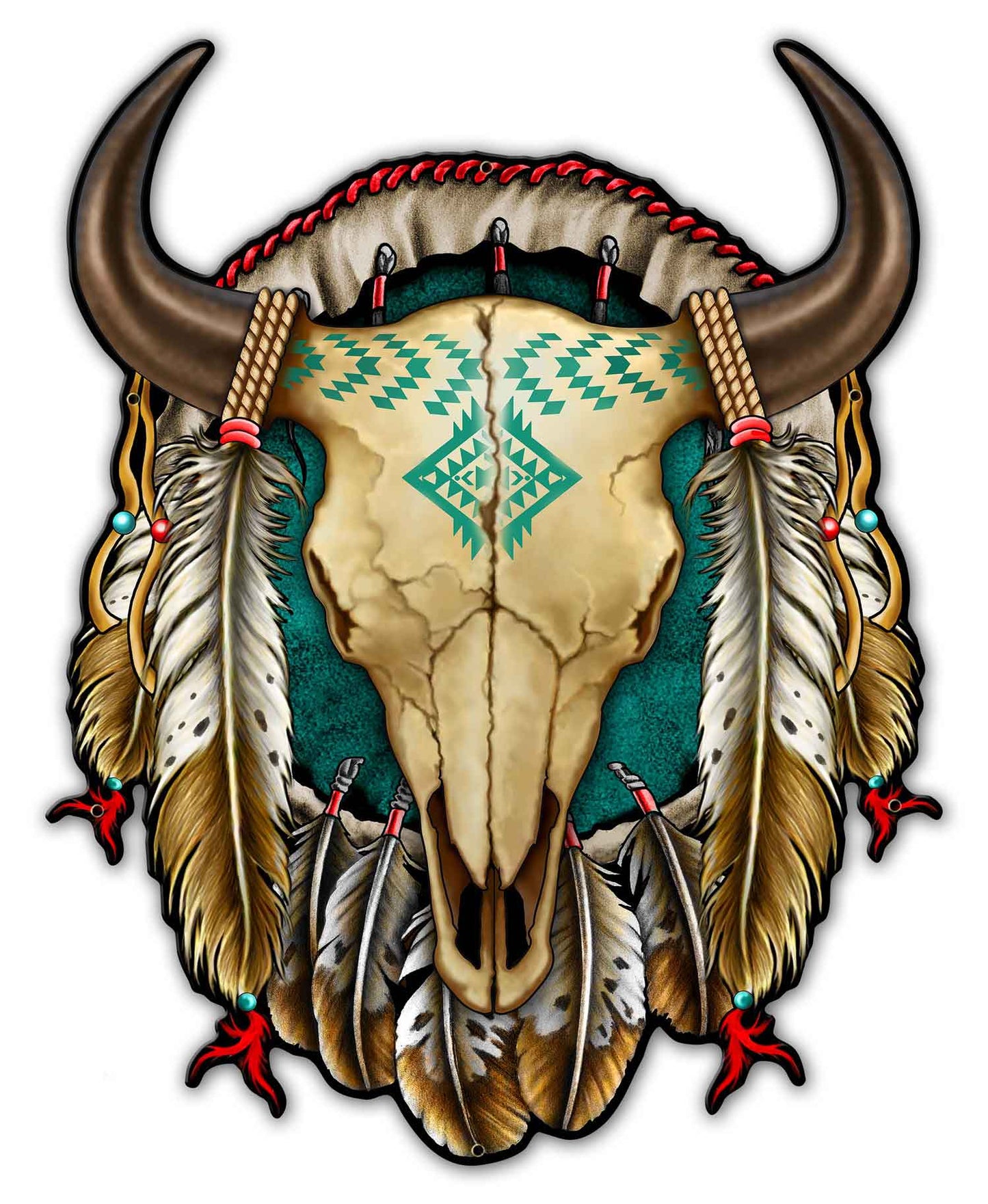 Skull Shield X 30 x 36