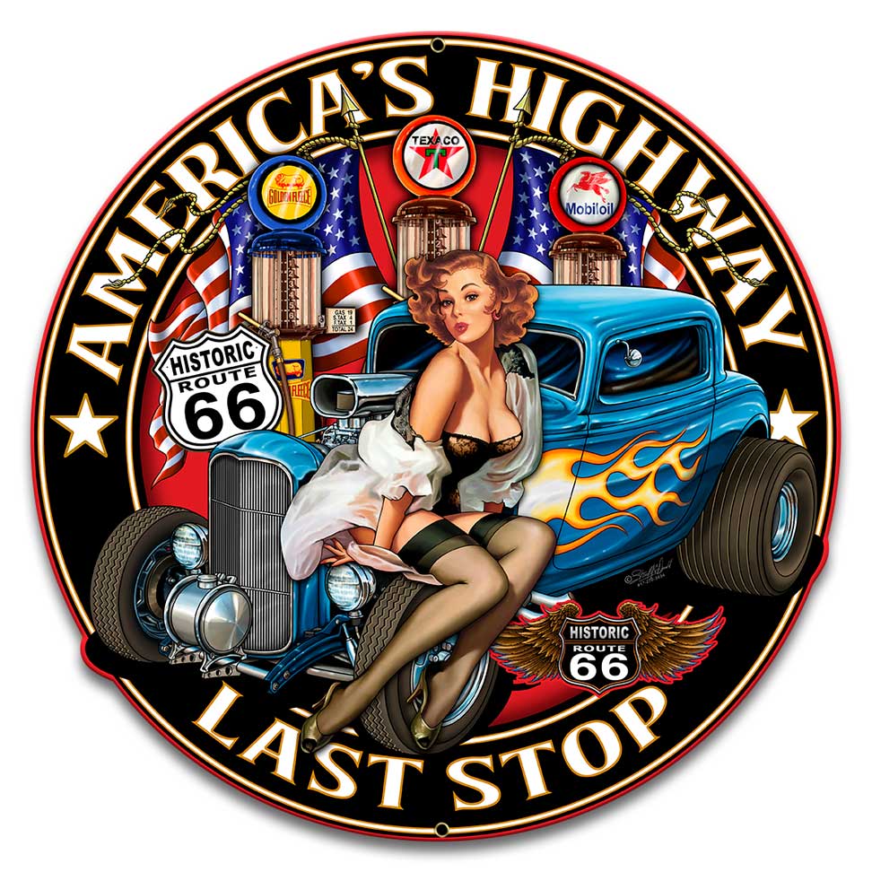 America'S Hwy 3 14 x 14