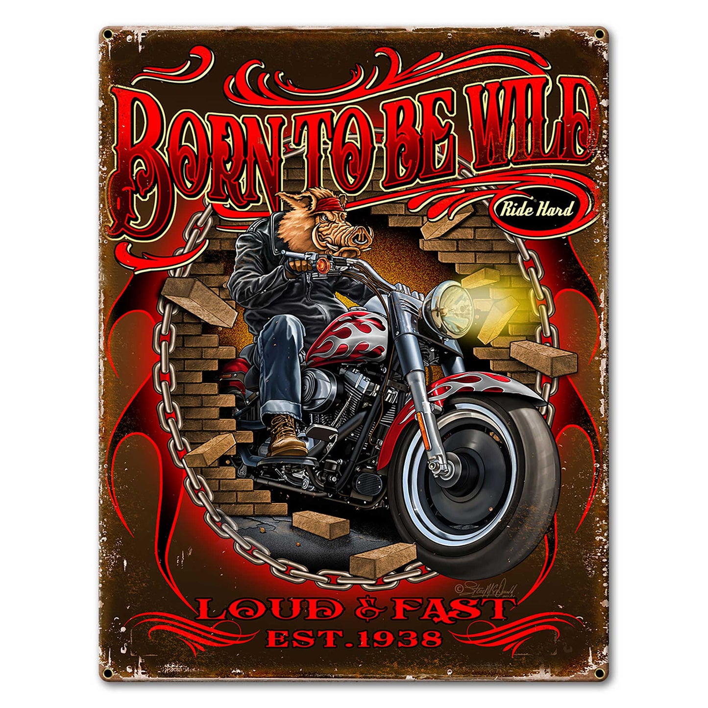 Born Wild 2 23 x 30