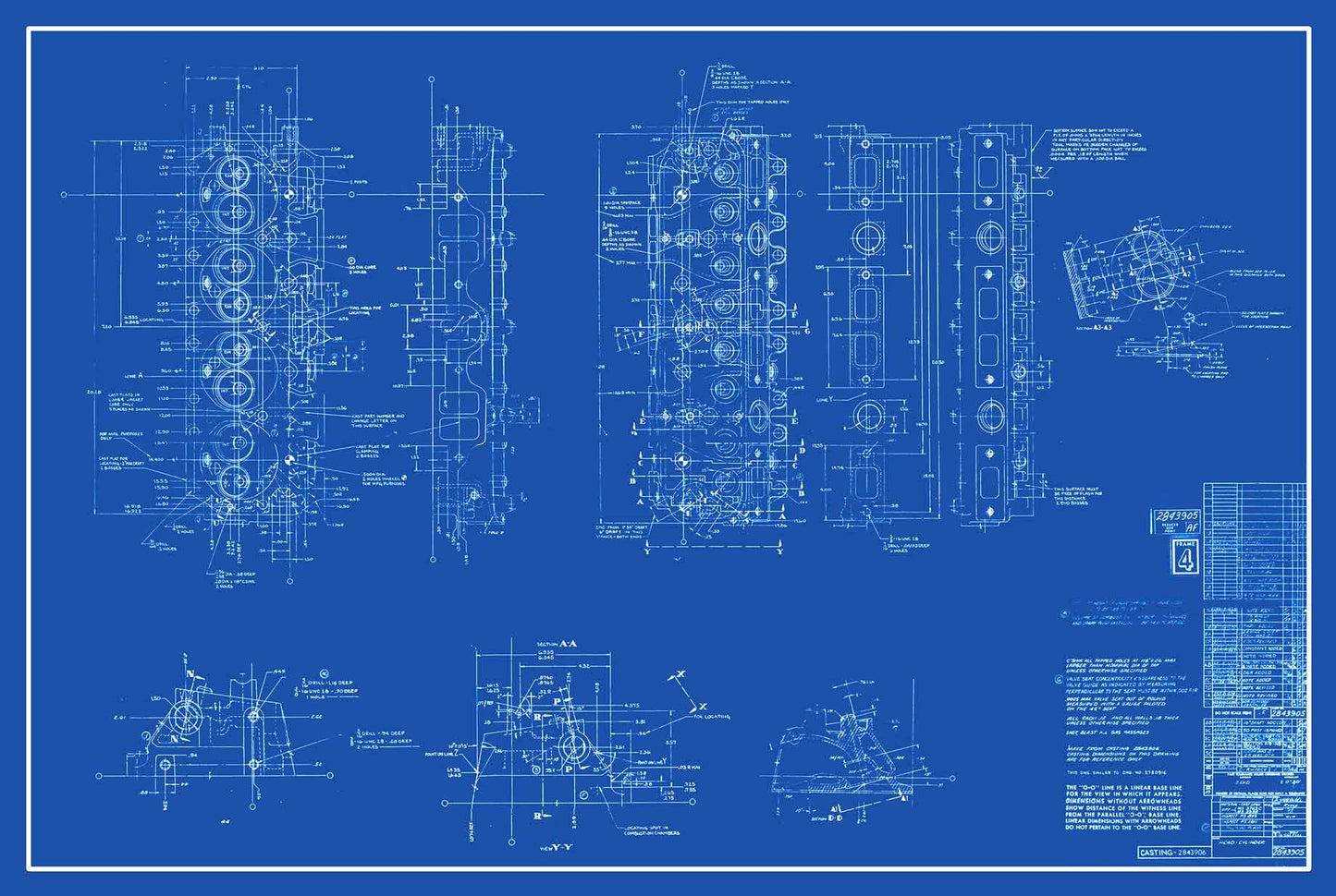 Plan Sheets Blueprint Version 36 X 24
