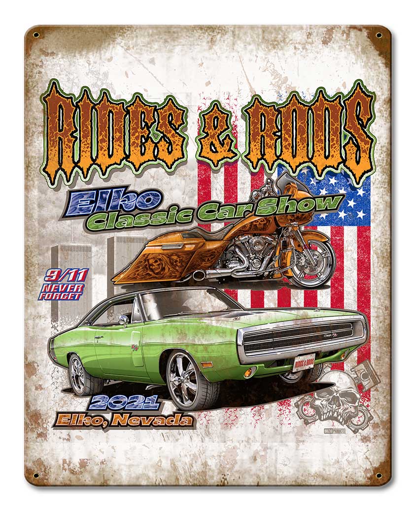 Rides And Rods Show 12 X 15