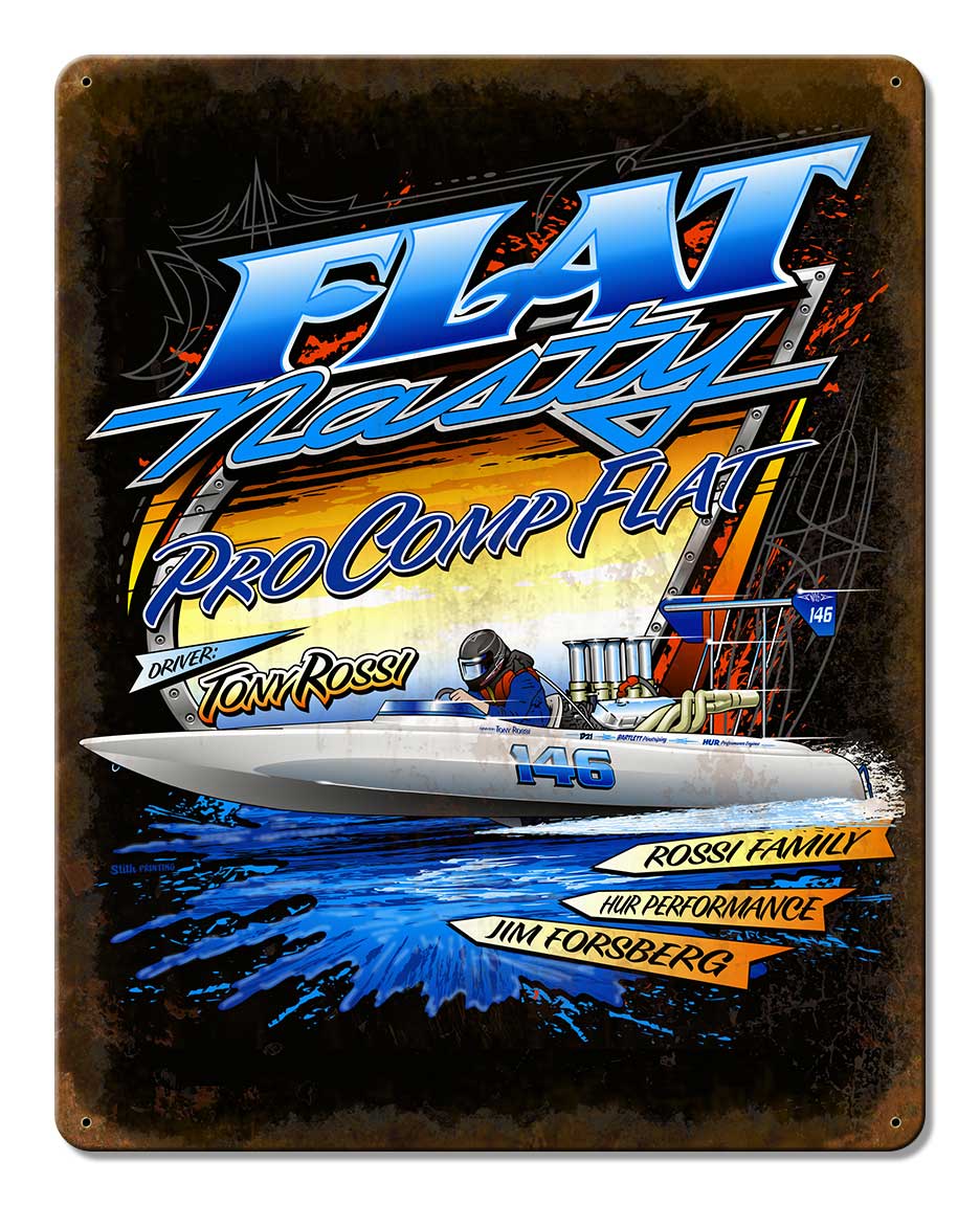 Flat Nasty 12 X 15