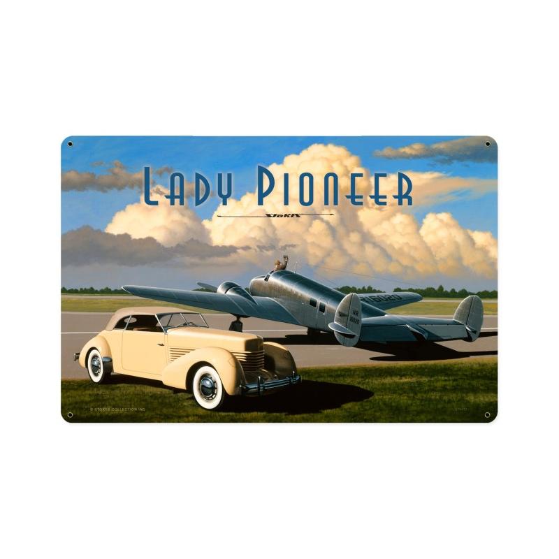 Lady Pioneer 18 x 12