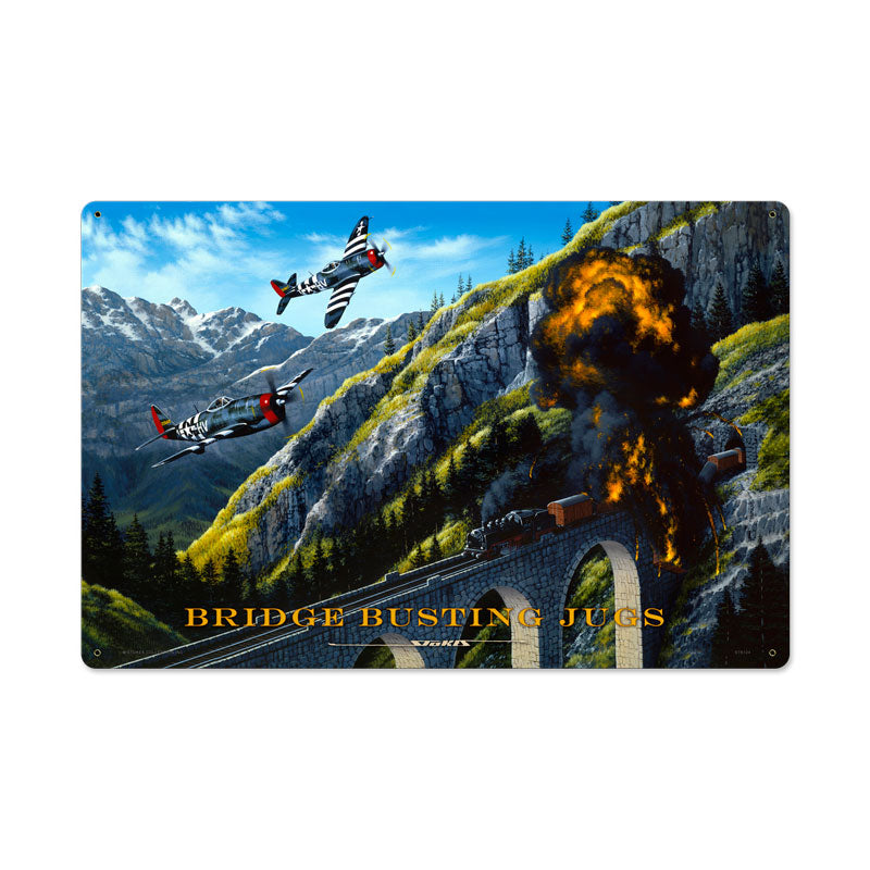 Bridge Busting 24 x 16