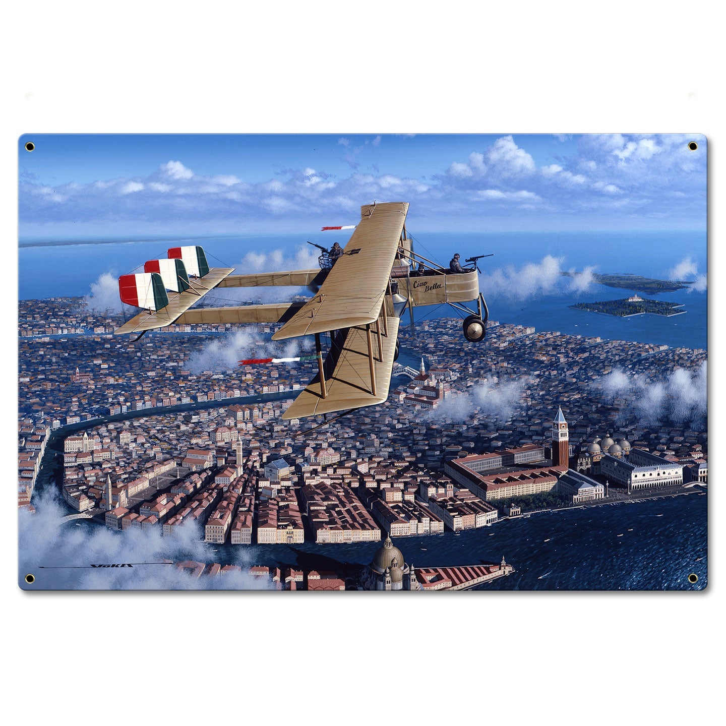 Ciao Bella Over Venice 24 x 16