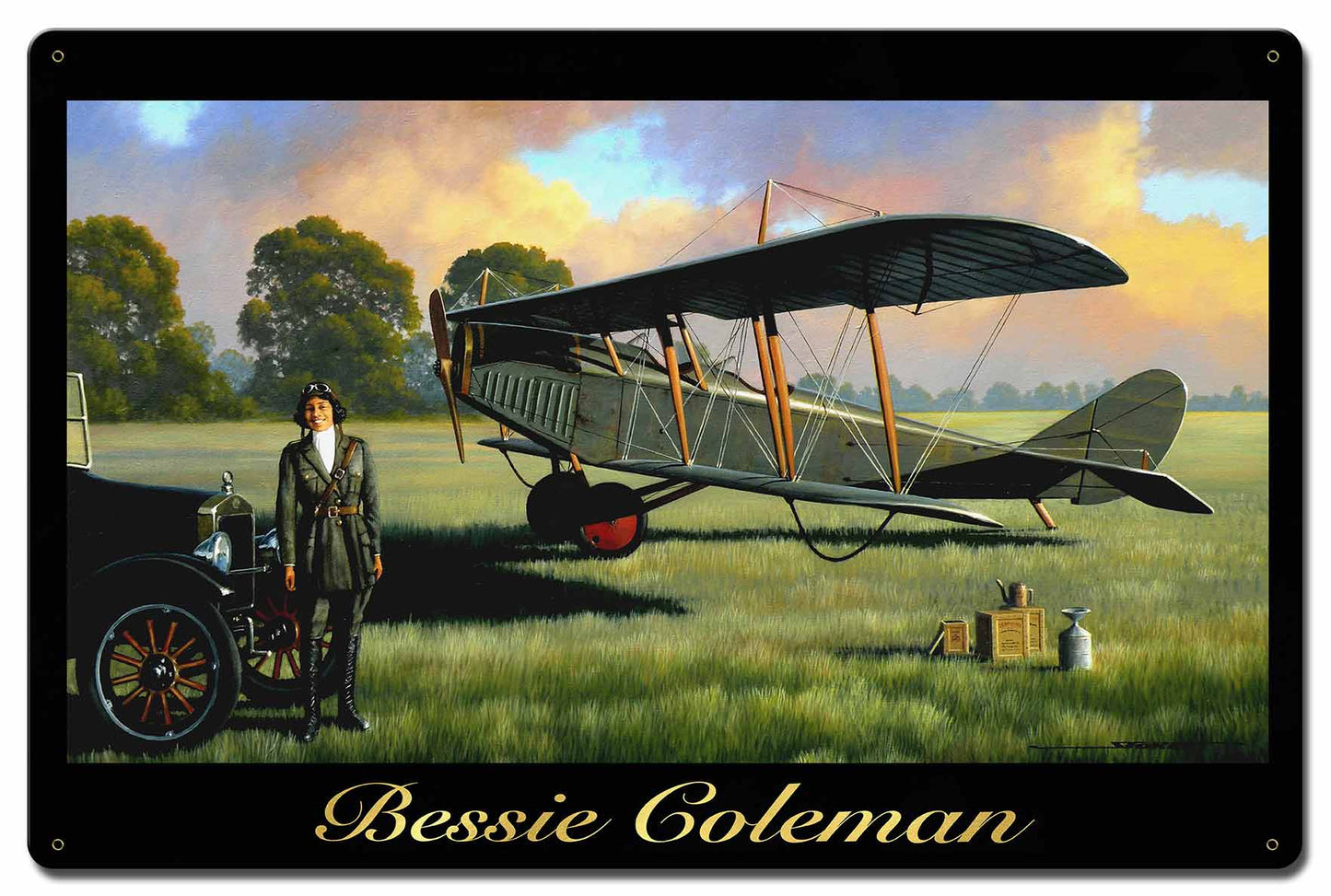 Bessie Coleman 24 x 16