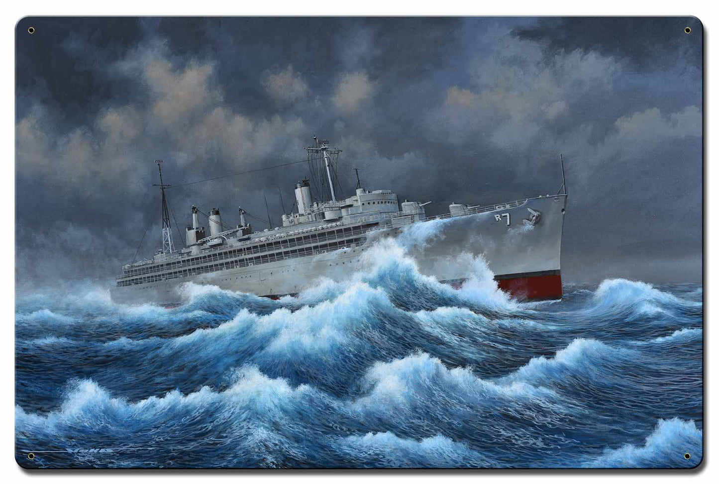 Uss Hector 24 x 16