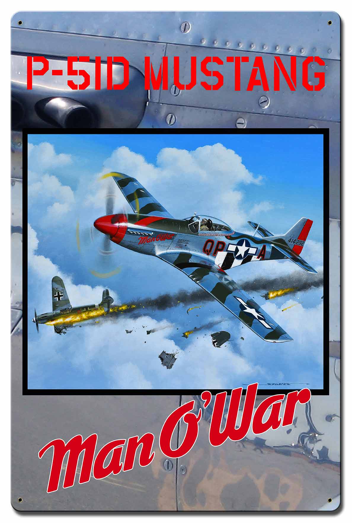 Man O War 16 x 24