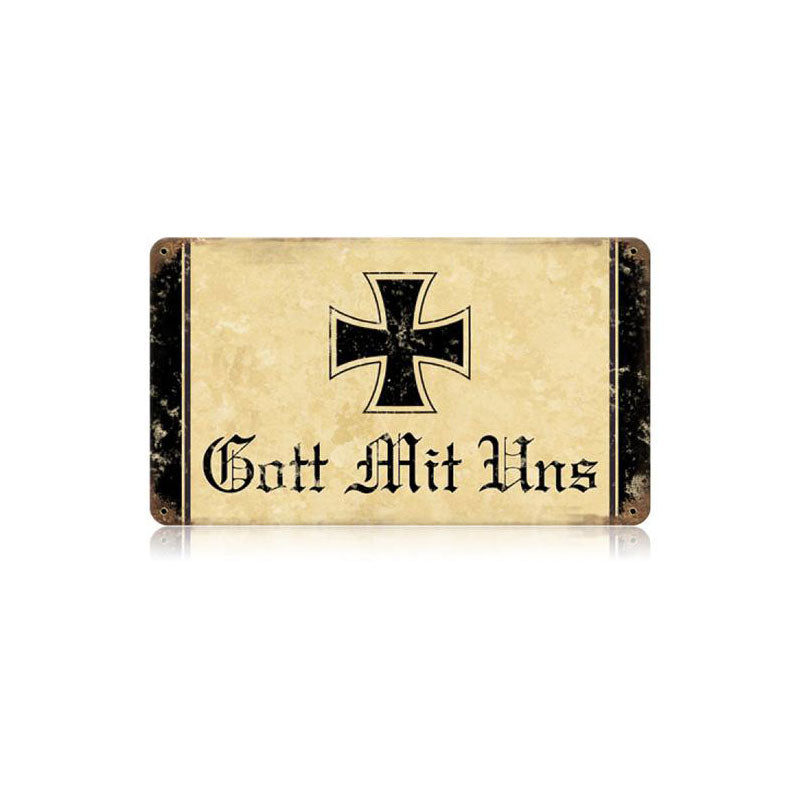 Gott Mit Uns 14 X 8