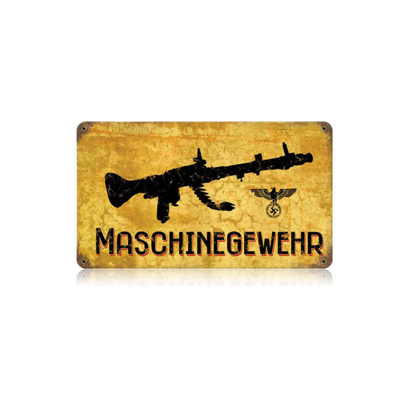 Machine Gun 14 X 8