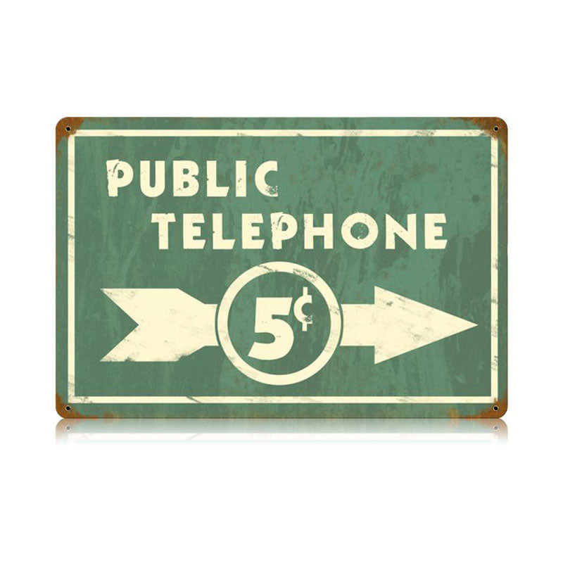 Public Telephone 18 x 12