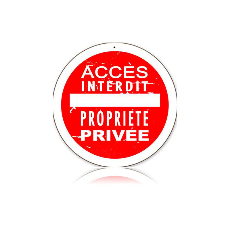 Access Interdit 14 x 14