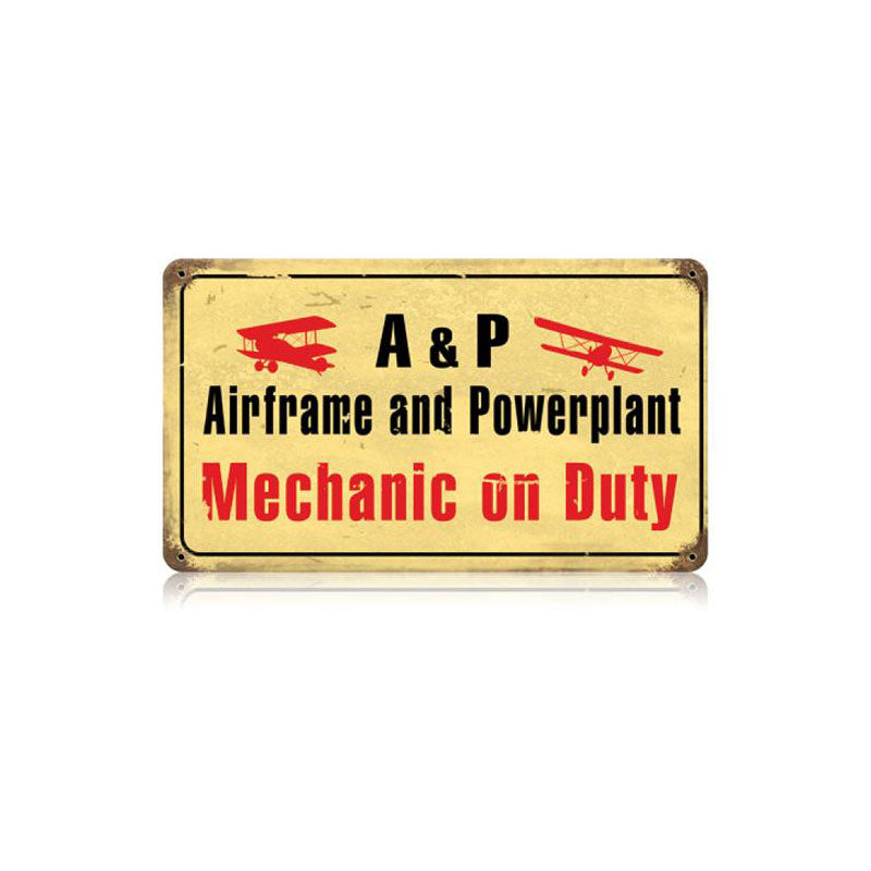 Airframe Mechanic 14 x 8