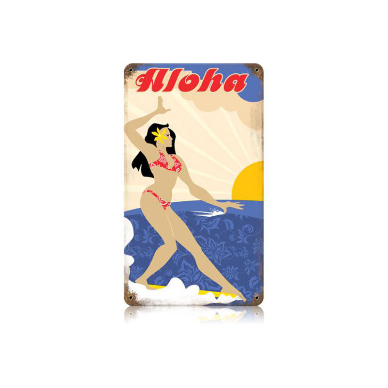 Aloha Surfer 8 x 14