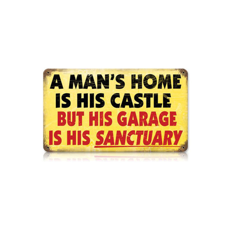 Mans Home 14 x 8