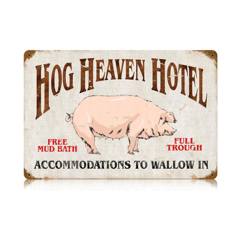 Hog Heaven 18 x 12