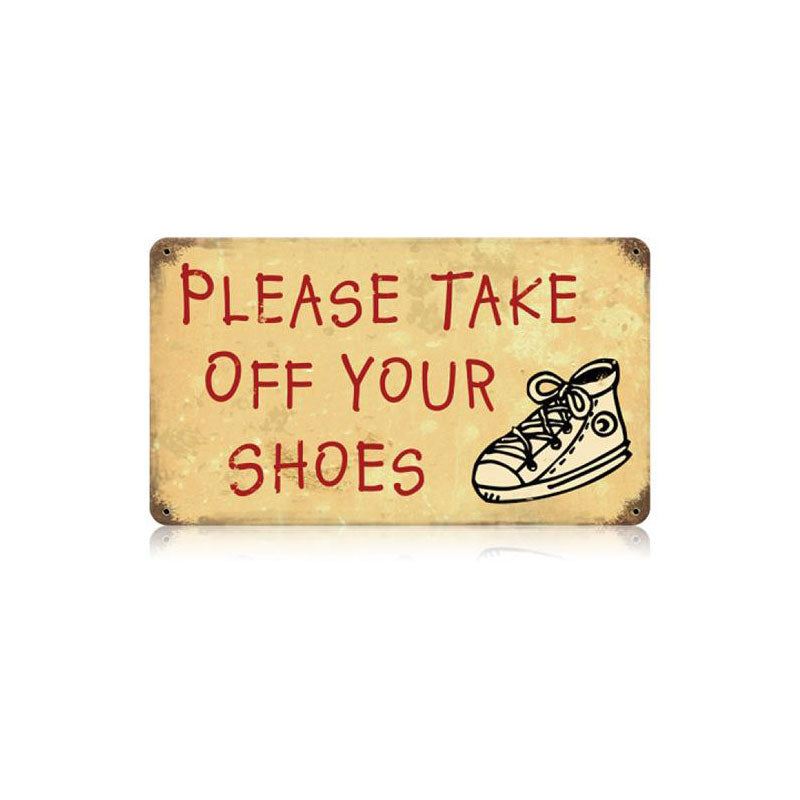 Take Off Your Shoes 14 x 8