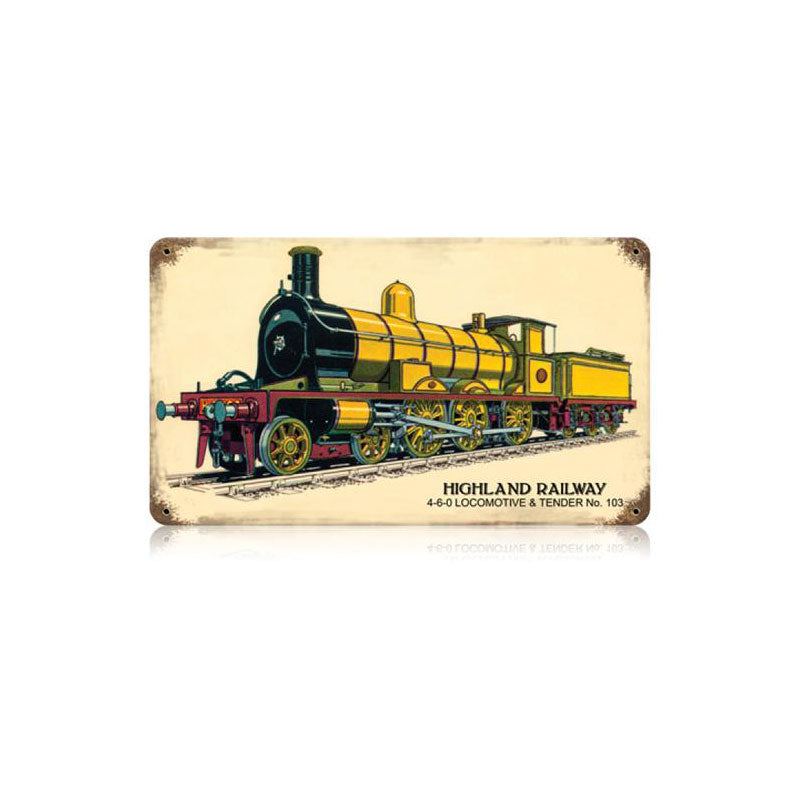 Highland Railway 14 x 8