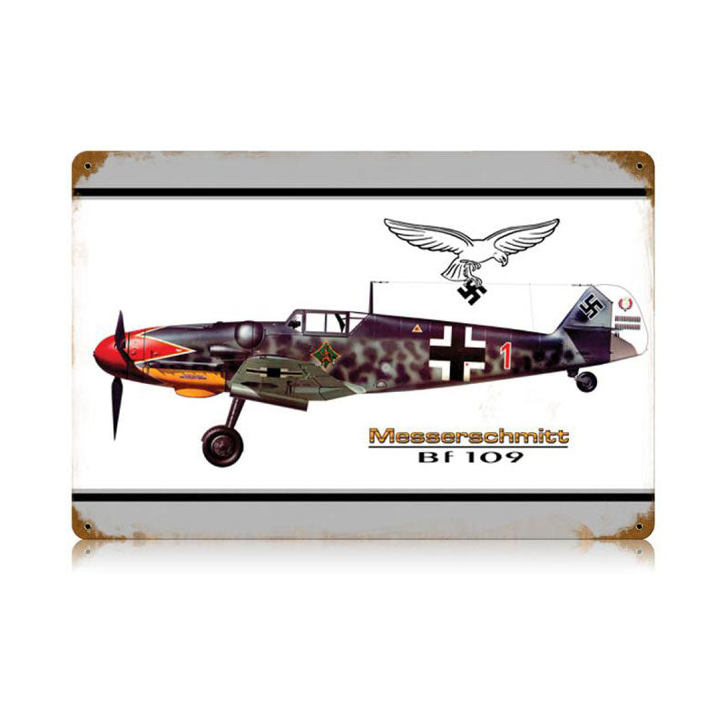 Bf-109 Messerschmitt 18 x 12