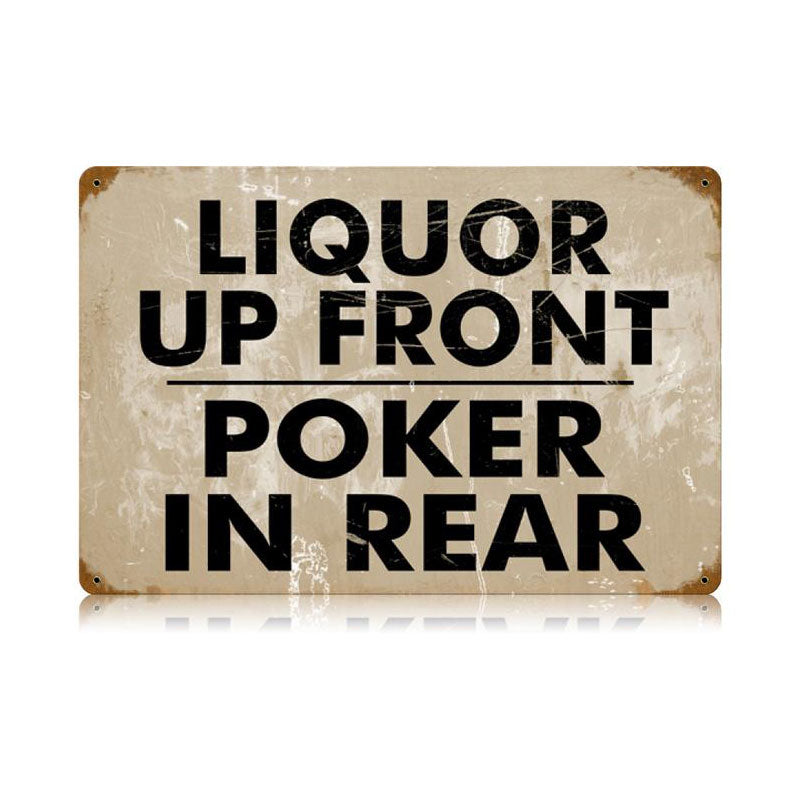 Liquor Up Front 18 x 12