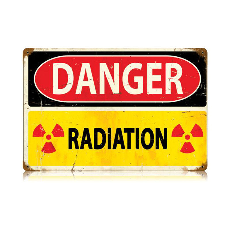 Danger Radiation 18 x 12