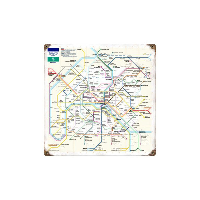 Paris Metro 12 x 12