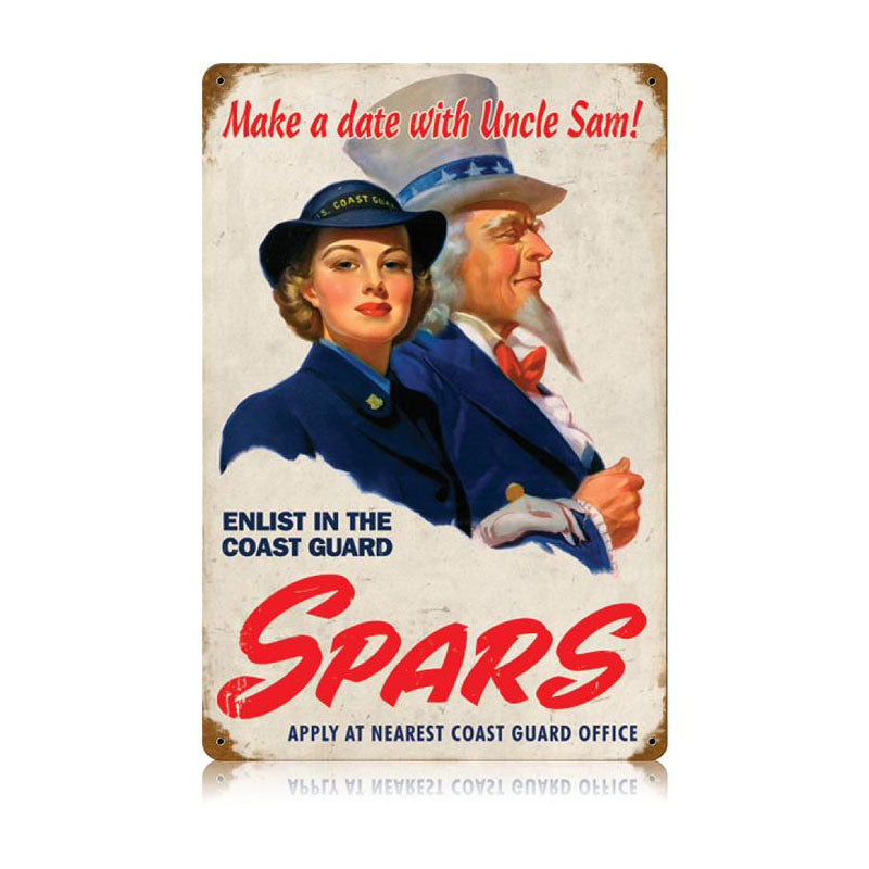 Spars Coast Guard 12 x 18