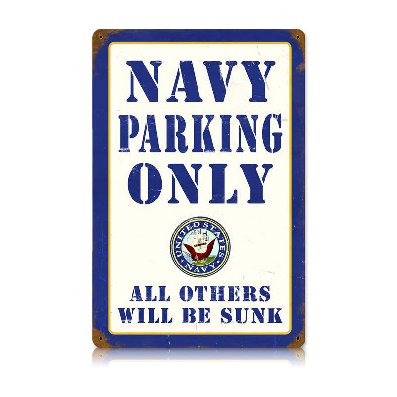 Navy Parking 18 x 12