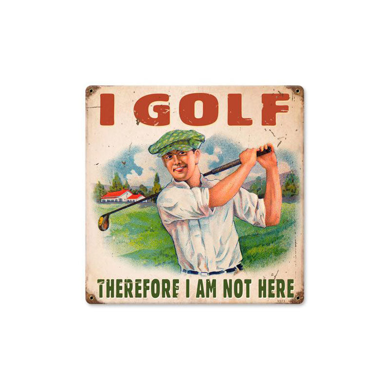 I Golf 12 x 12