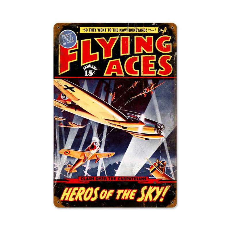 Flying Aces 18 x 12