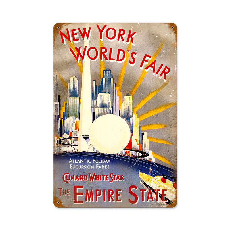 New York World Fair 18 x 12
