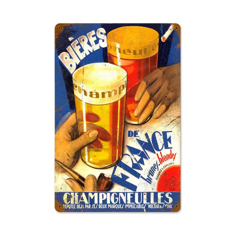 Beers Of France 18 x 12