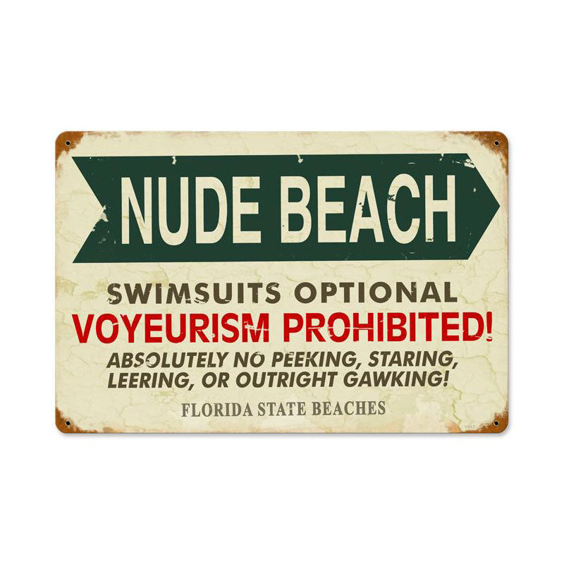 Nude Beach 18 X 12