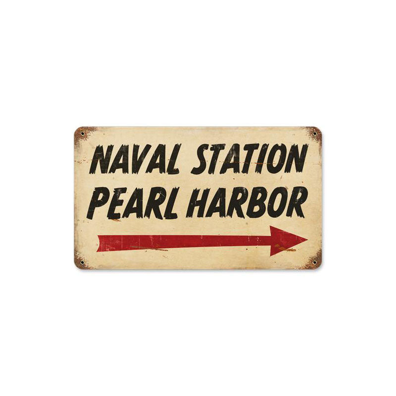Pearl Harbor Naval 8 X 14