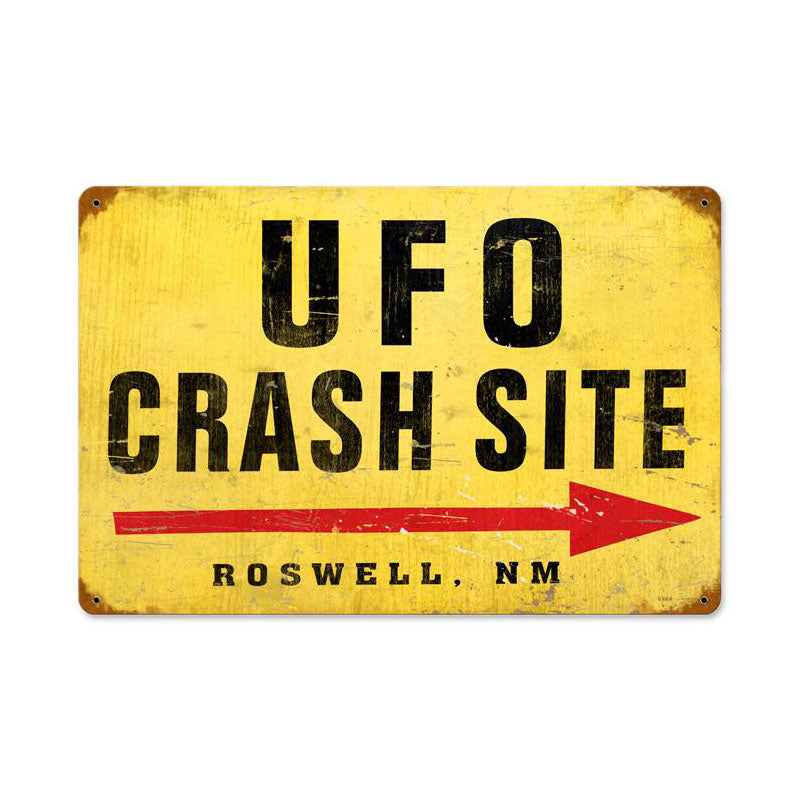 Ufo Crash 12 x 18