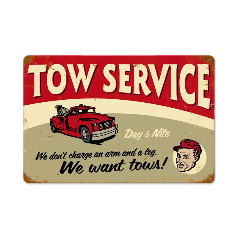 Tow Service 18 x 12
