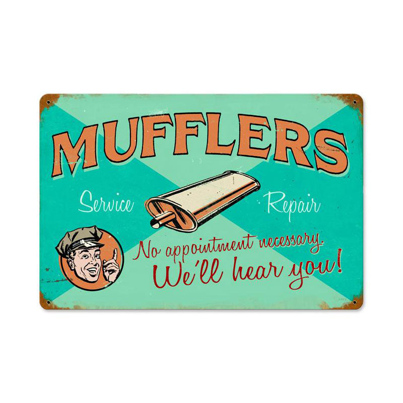 Muffler Service 18 x 12