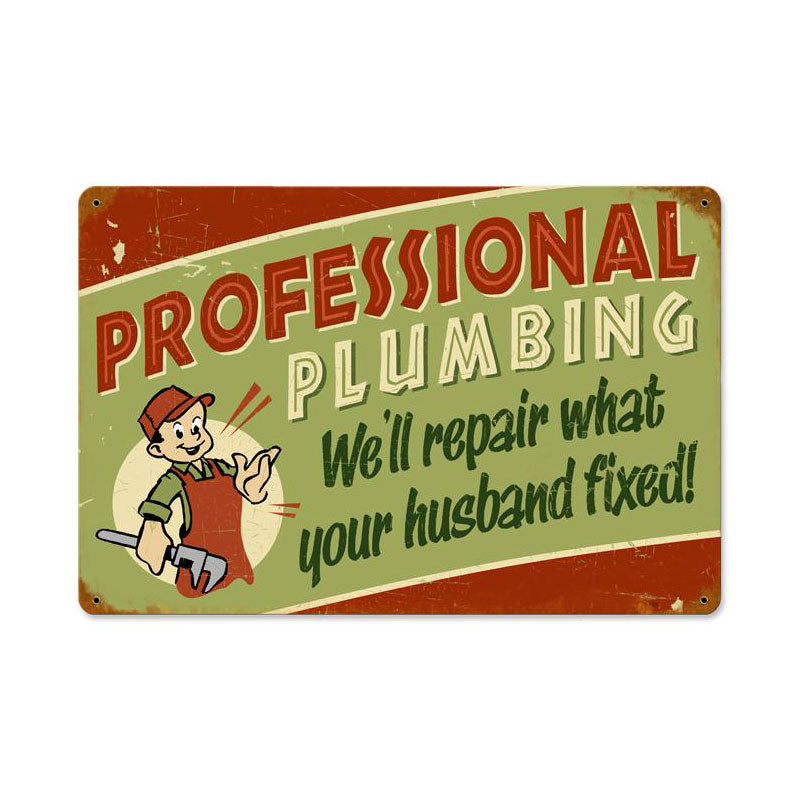 Professional Plumbing 18 x 12