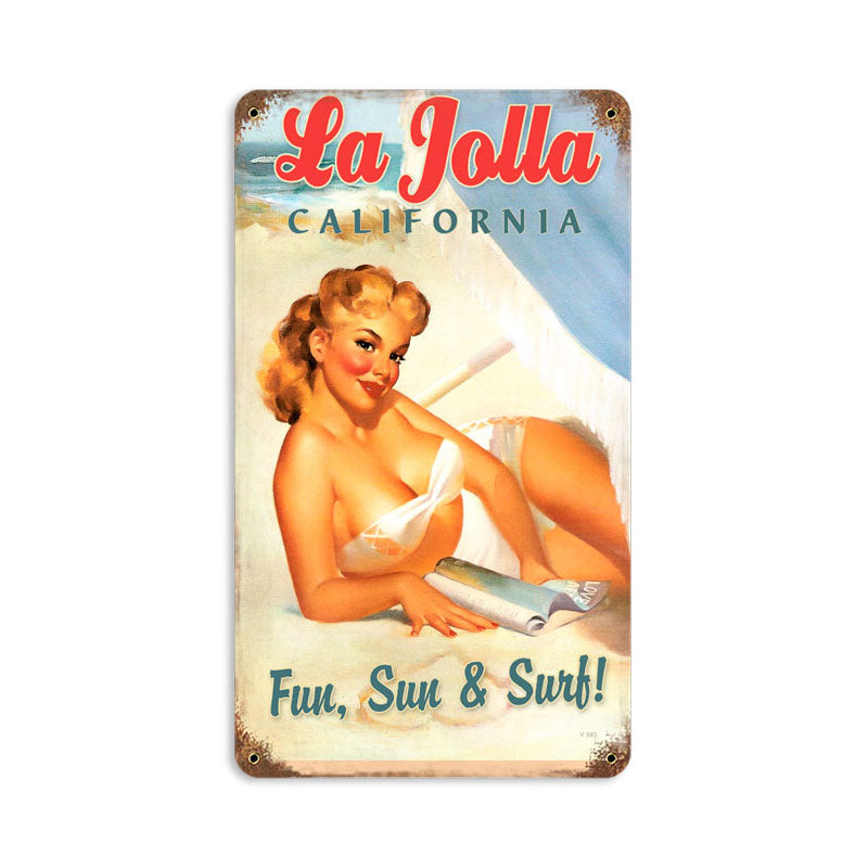 La Jolla Pinup 8 x 14